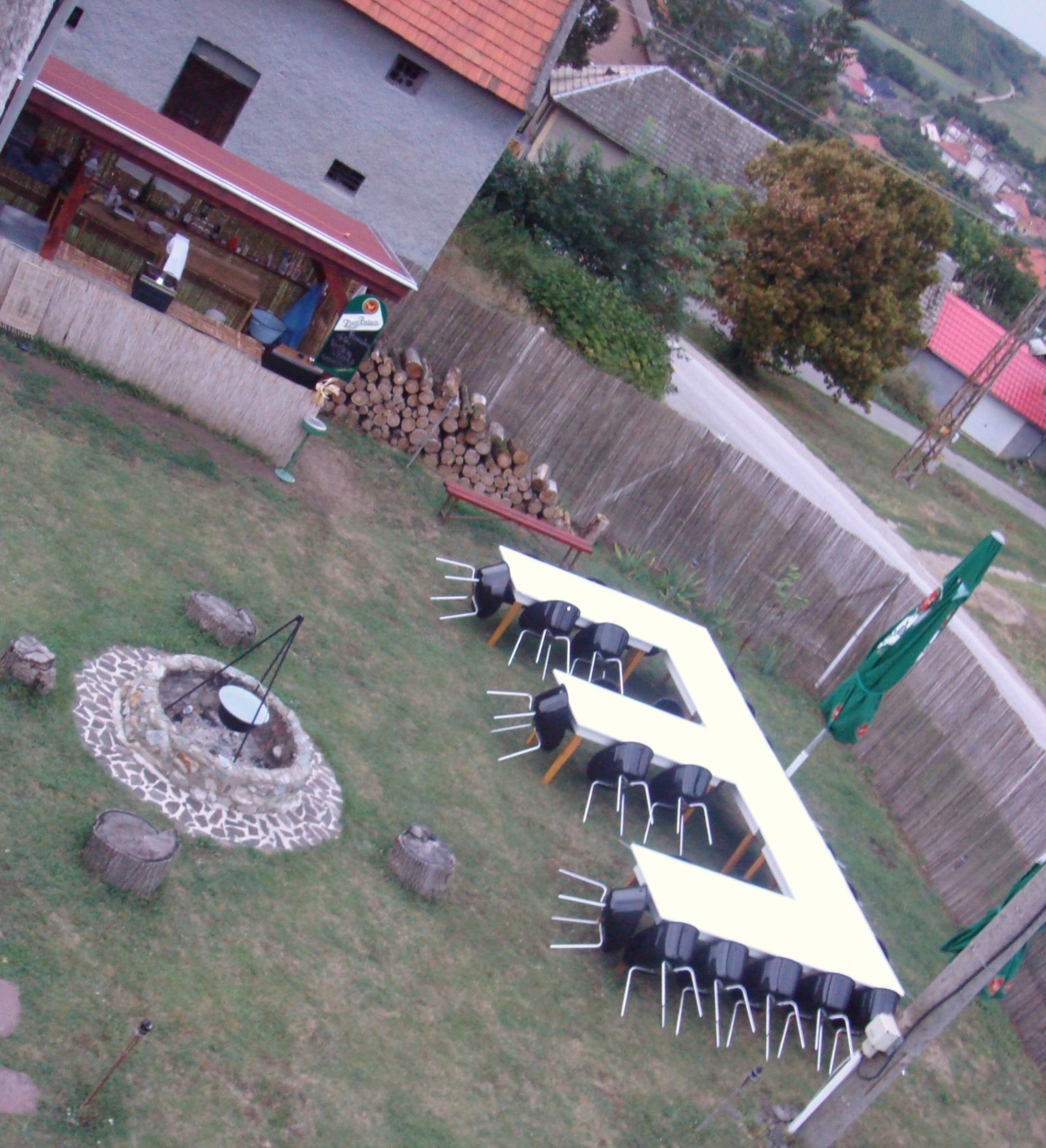 Vonkajšie posedenie pri Altánku 